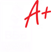 Better Business Bureau accredited business badge